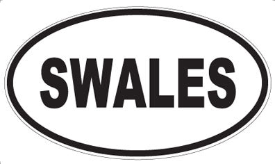 SWALES - Oval Magnet
