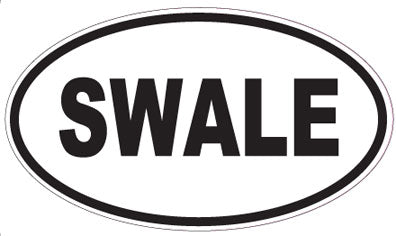 SWALE - Oval Magnet