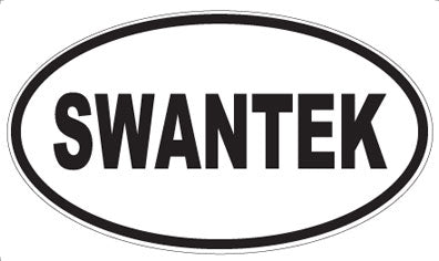 SWANTEK - Oval Sticker