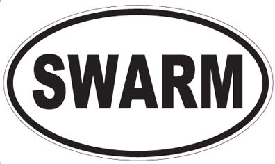 SWARM - Oval Magnet