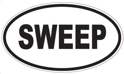 SWEEP - Oval Magnet