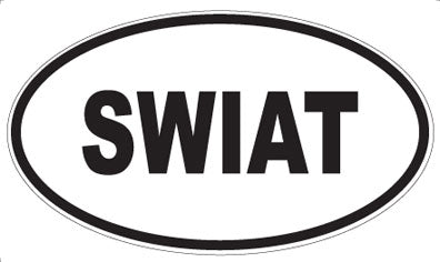 SWIAT - Oval Sticker