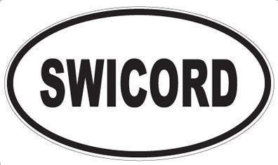 SWICORD - Oval Sticker