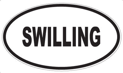 SWILLING - Oval Sticker
