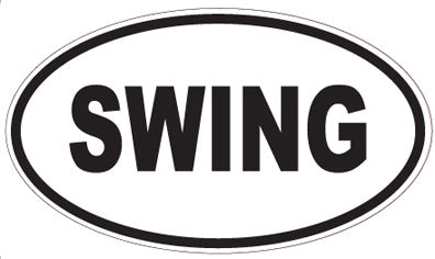 SWING - Oval Magnet