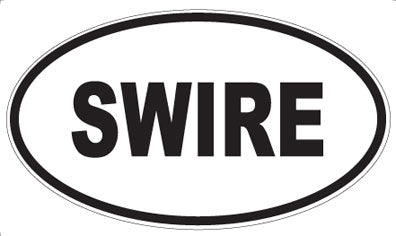 SWIRE - Oval Sticker