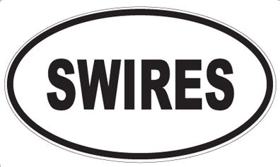 SWIRES - Oval Sticker
