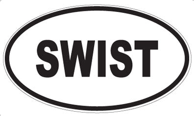SWIST - Oval Sticker