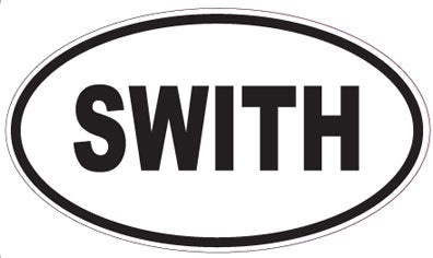 SWITH - Oval Magnet
