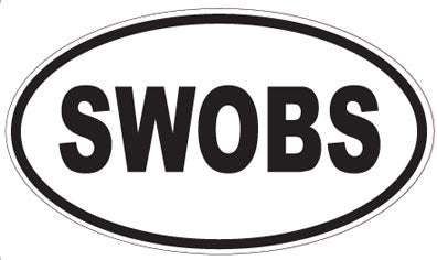 SWOBS - Oval Magnet
