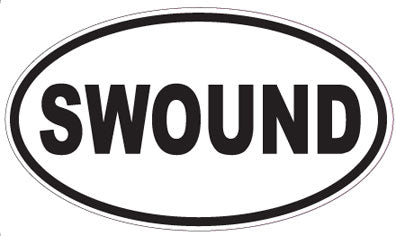SWOUND - Oval Sticker
