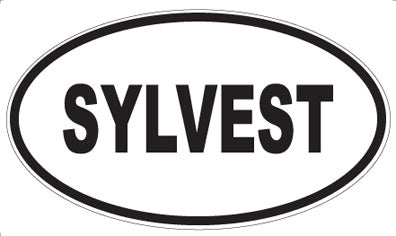 SYLVEST - Oval Sticker