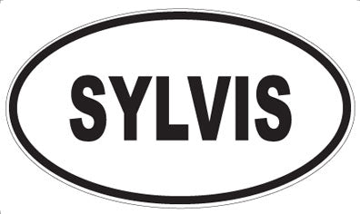 SYLVIS - Oval Sticker