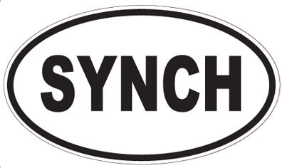 SYNCH - Oval Magnet