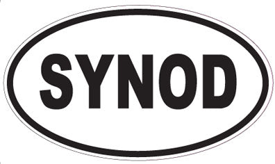 SYNOD - Oval Sticker