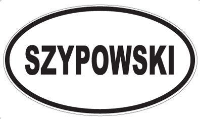 SZYPOWSKI - Oval Magnet