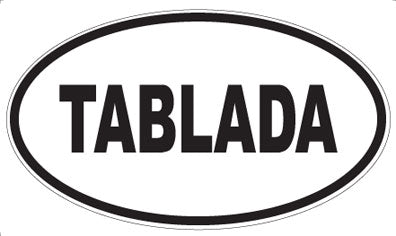 TABLADA - Oval Sticker