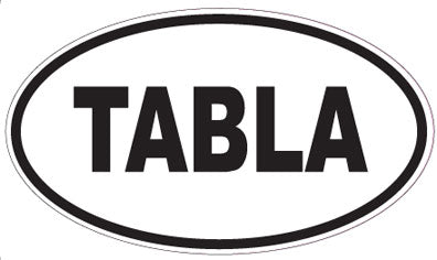 TABLA - Oval Magnet