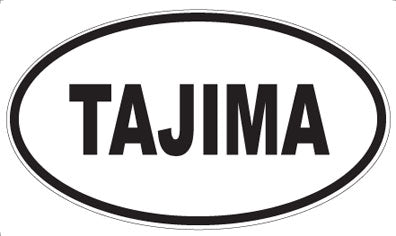 TAJIMA - Oval Sticker