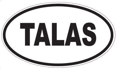 TALAS - Oval Magnet