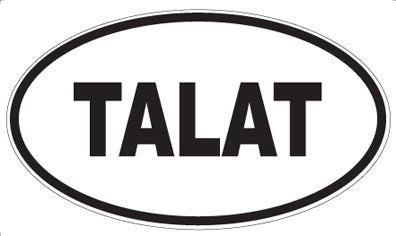 TALAT - Oval Sticker