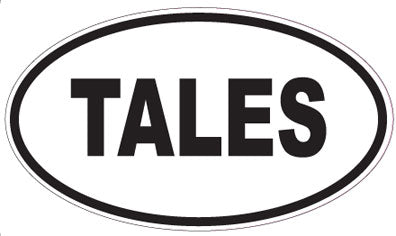 TALES - Oval Sticker