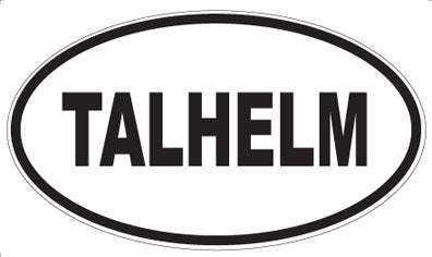 TALHELM - Oval Sticker