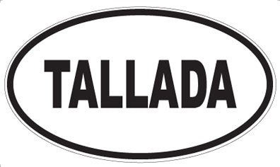 TALLADA - Oval Sticker