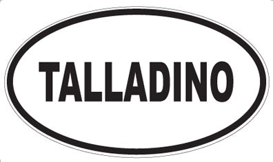 TALLADINO - Oval Sticker