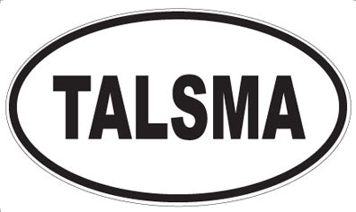 TALSMA - Oval Sticker