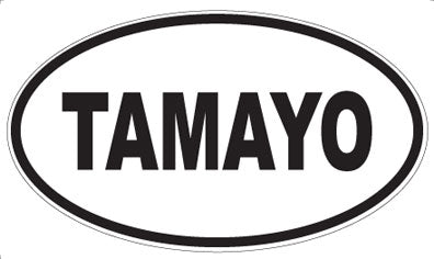 TAMAYO - Oval Sticker