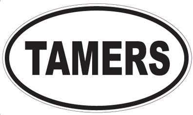 TAMERS - Oval Sticker