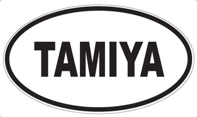 TAMIYA - Oval Sticker