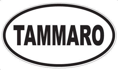 TAMMARO - Oval Sticker