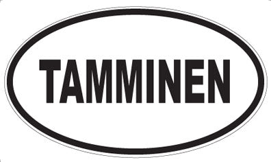 TAMMINEN - Oval Sticker