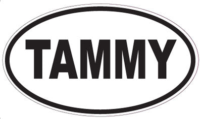 TAMMY - Oval Magnet