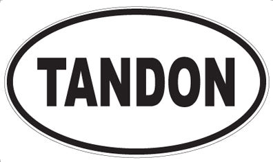 TANDON - Oval Sticker