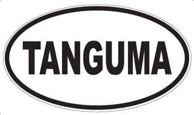 TANGUMA - Oval Sticker