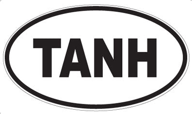 TANH - Oval Sticker