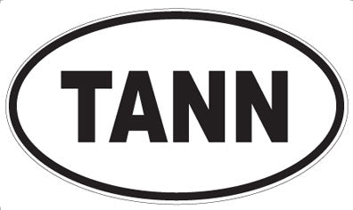 TANN - Oval Sticker