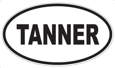 TANNER - Oval Magnet