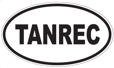 TANREC - Oval Sticker