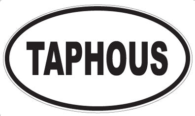 TAPHOUS - Oval Sticker