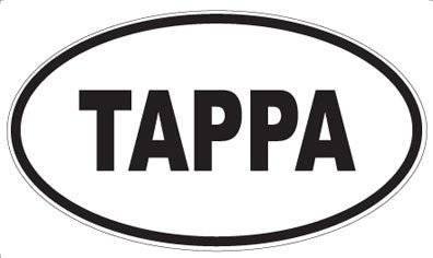 TAPPA - Oval Sticker