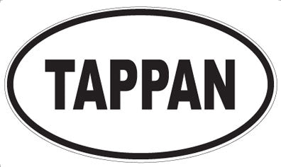 TAPPAN - Oval Sticker