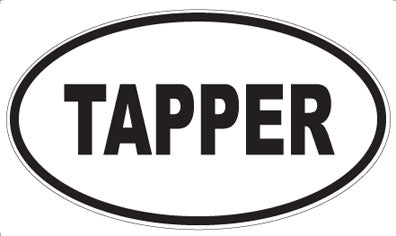 TAPPER - Oval Magnet