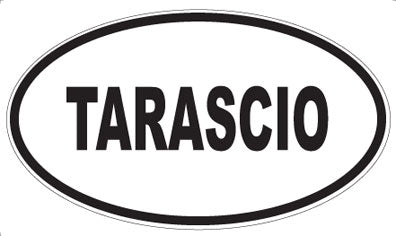 TARASCIO - Oval Sticker