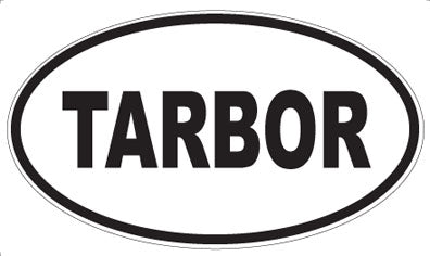 TARBOR - Oval Sticker