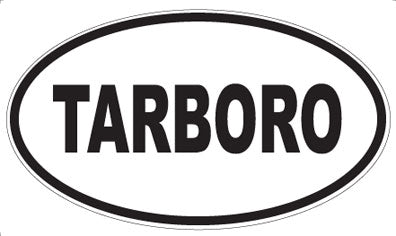 TARBORO - Oval Sticker