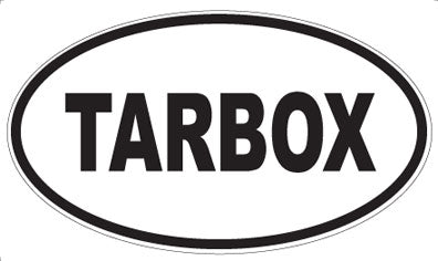 TARBOX - Oval Sticker